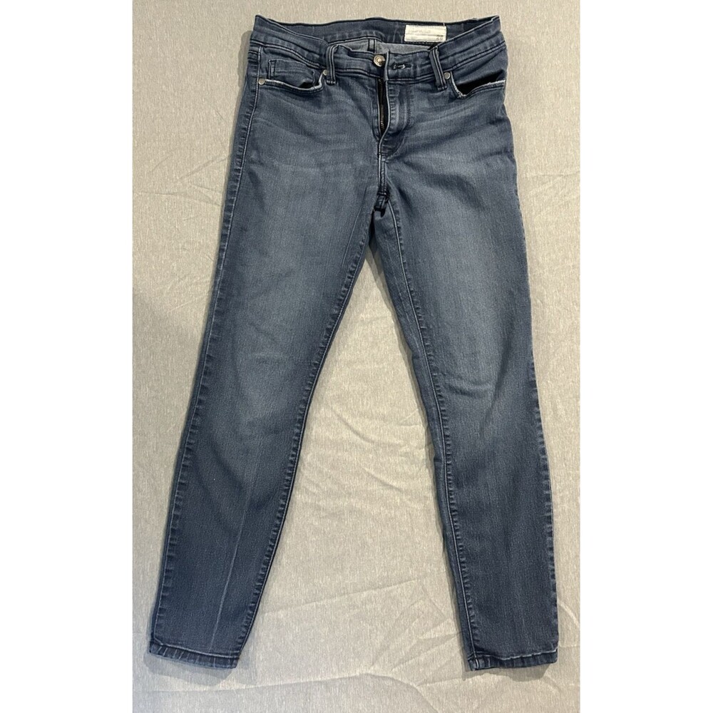 Pistola Skinny Jeans Mid Rise Stretch Denim Size 28